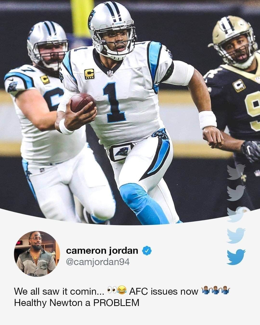 espnさんのインスタグラム写真 - (espnInstagram)「The NFL world reacts to Cam's move to New England 📱@espnnfl」6月29日 11時49分 - espn