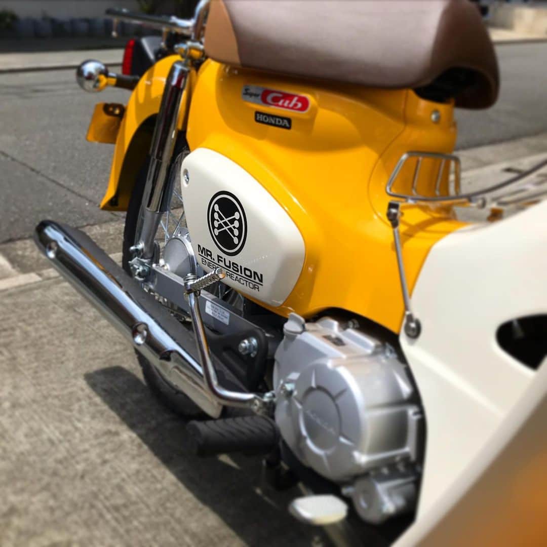 小森高博のインスタグラム：「動力はMR.FUSION  #AA09 #スーパーカブ50」