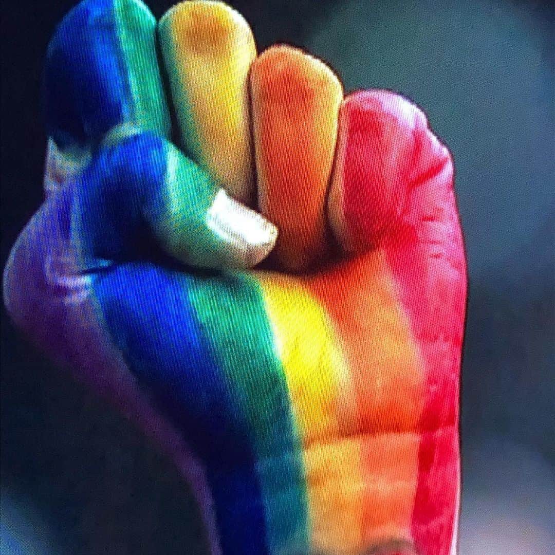 メアリー・マクドネルのインスタグラム：「never forget , love is love is love is love...#stonewall #msnbc #lgbtq🌈 #pride」