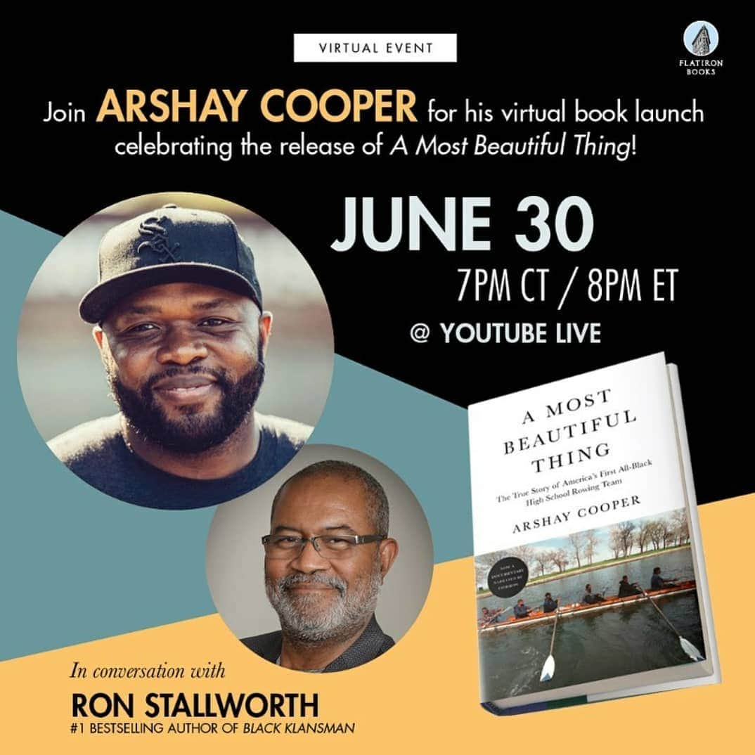 ライアン・ガスマンのインスタグラム：「@arshaycooper is an incredible man with an incredible story.  Please join @flatiron_books live chat for a chance to get to know the man that created @amostbeautifulthing  #amostbeautifulthing」