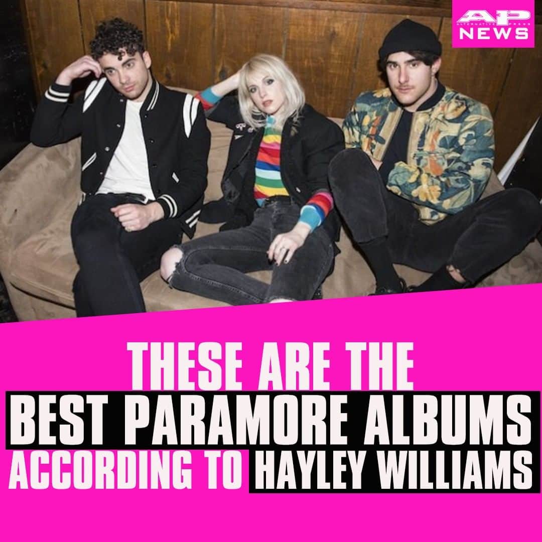 Alternative Pressさんのインスタグラム写真 - (Alternative PressInstagram)「@yelyahwilliams has ranked some of her favorite @paramore songs and has revealed which albums she thinks are the band's best ⁠ LINK IN BIO⁠ .⁠ .⁠ .⁠ #hayleywilliams #paramore #toldyouso #hardtimes #pool #rosecoloredboy #icaughtmyself #future #crazygirls #fastinmycar #lasthope #aintitfun #afterlaughter #twilight #twilightsaga #twilightsoundtrack #alternativepress #altpress」6月30日 3時40分 - altpress