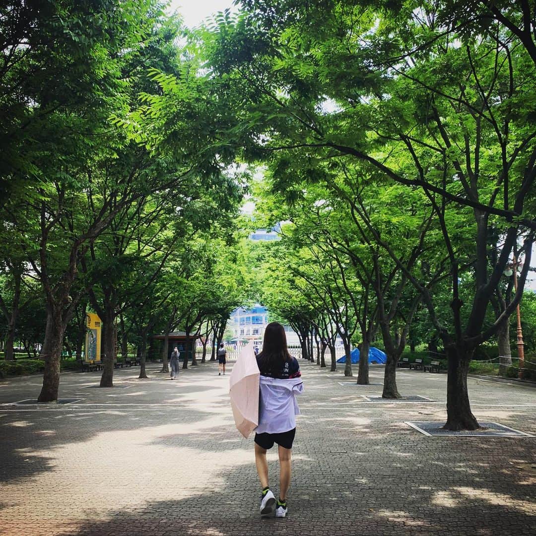 梁夏銀さんのインスタグラム写真 - (梁夏銀Instagram)「☀️🌳🌱」6月29日 19時32分 - yang_haeun