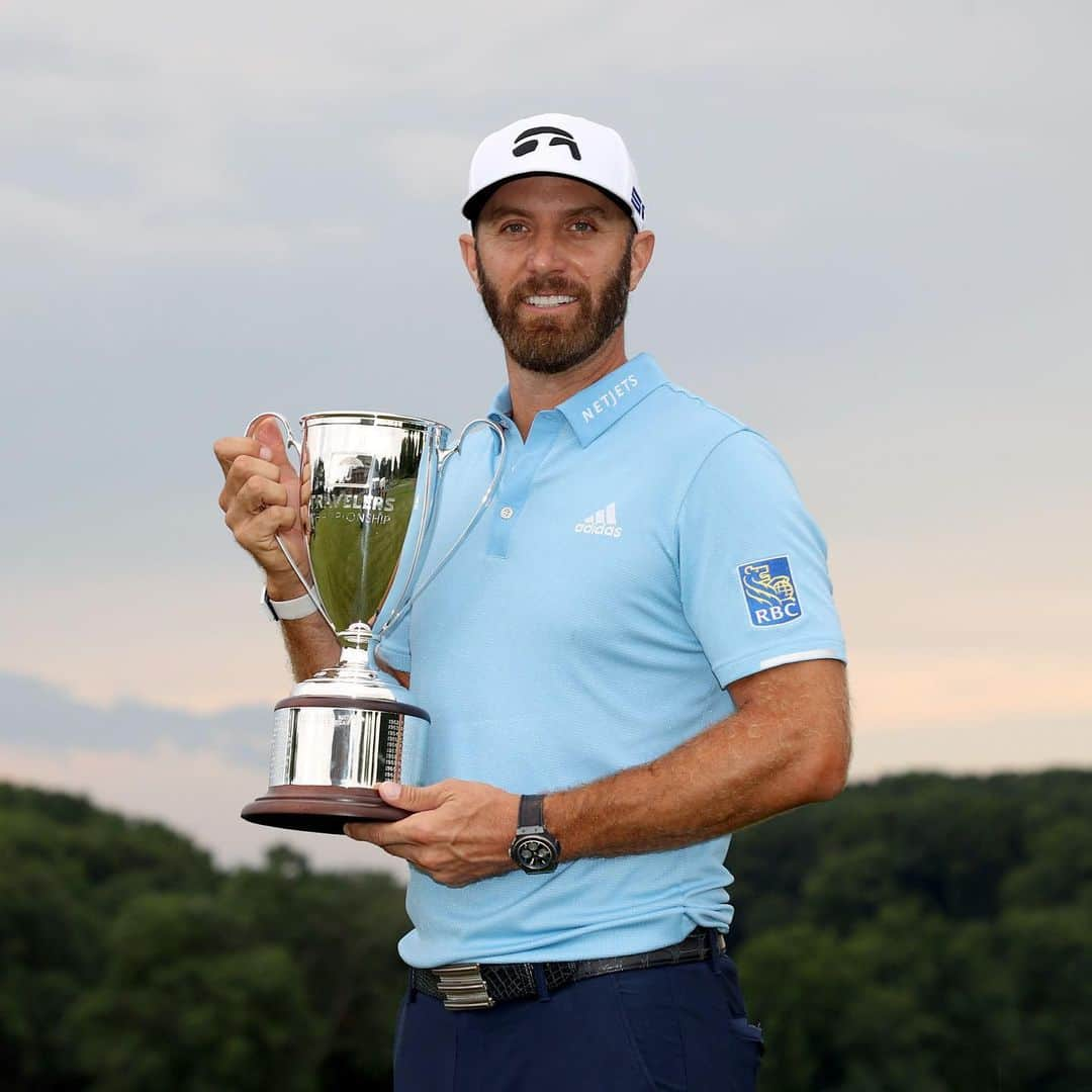 ウブロさんのインスタグラム写真 - (ウブロInstagram)「Congratulations to our #HublotAmbassador @djohnsonpga on winning the Travelers Championship! #HublotLovesGolf」6月29日 20時18分 - hublot