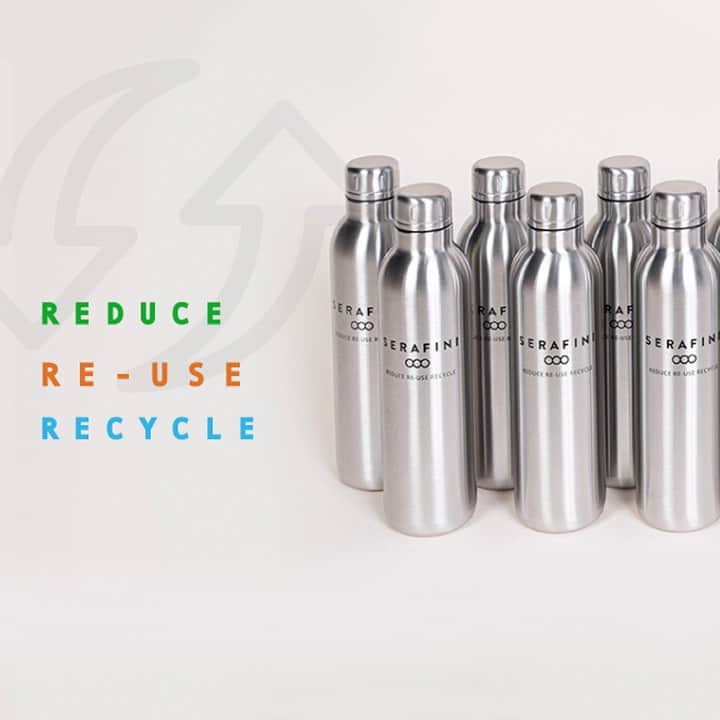 セラフィーニさんのインスタグラム写真 - (セラフィーニInstagram)「Reduce Re-use Recicle ☘️⁠ Last days to receive for free our water-bottle. Go get yours! ⁠ #WeAreSerafini #SerafiniShoes⁠ .⁠ .⁠ .⁠ .⁠ #sustainable #green #ecofriendly #reduce #reuse #recycle  #sustainability #sustainablefashion #plasticfree #italianstyle #italianshoes #italiandesign ⁠ #sneakers #shoes #fashion #sneaker #sneakersaddict #style #sneakerheads #streetwear #ootd #streetstyle #igsneakercommunity  #sneakerporn #sneakerholics #sneakerfreaker #footwear #shoesaddict」6月29日 21時05分 - serafiniofficial