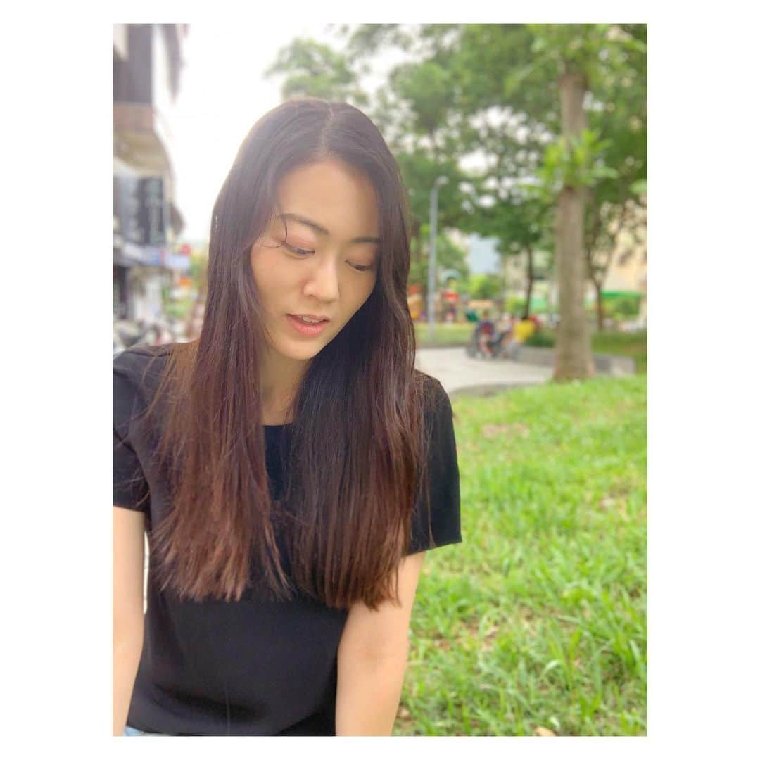 煌月爽矢のインスタグラム：「.﻿ .﻿ 7月イッピに髪をね、切ろうかと思って( ⸝⸝⸝⁼̴́◡︎⁼̴̀⸝⸝⸝)﻿ ﻿ ﻿ ﻿ ラスト2日無駄に髪を下ろして生活します。﻿ ﻿ ﻿ ﻿ ﻿ #台湾﻿ #台湾生活﻿ ﻿ 我打算七月一號剪頭髮﻿ 對了﻿ 今天好久沒去學校的時候看到不少的同學們換髮型😂看出來趁端午節他們都想image change😁」