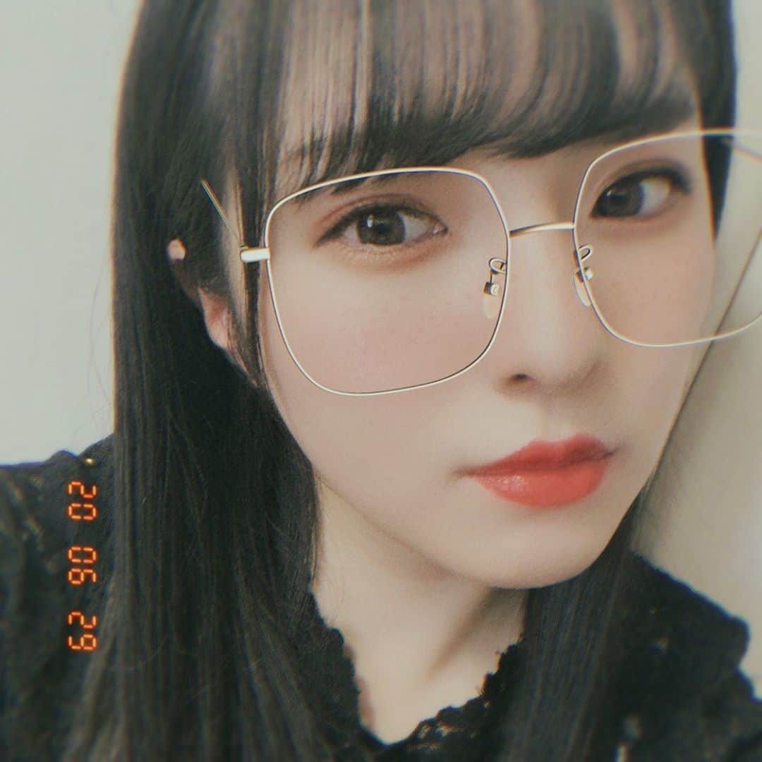 大塚七海のインスタグラム：「ㅤㅤㅤㅤㅤㅤㅤㅤㅤㅤㅤㅤㅤ  眼鏡似合います？  ㅤㅤㅤㅤㅤㅤㅤㅤㅤㅤㅤㅤㅤ#ngt48」