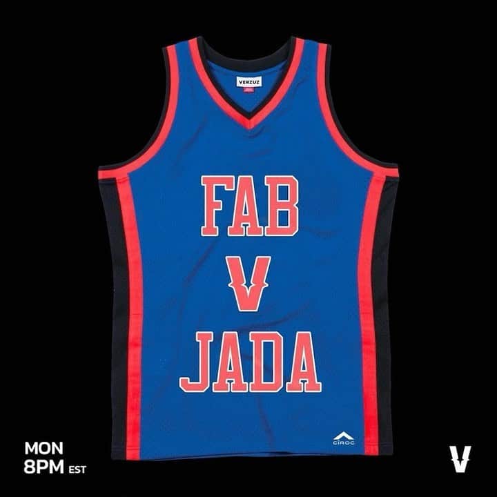 ファボラスのインスタグラム：「2NITE  at 8PM •  FAB v JADA •  On @verzuztv IG LIVE  What 5 songs need to be in my List of 20 ?  Leave Below 👇🏾」