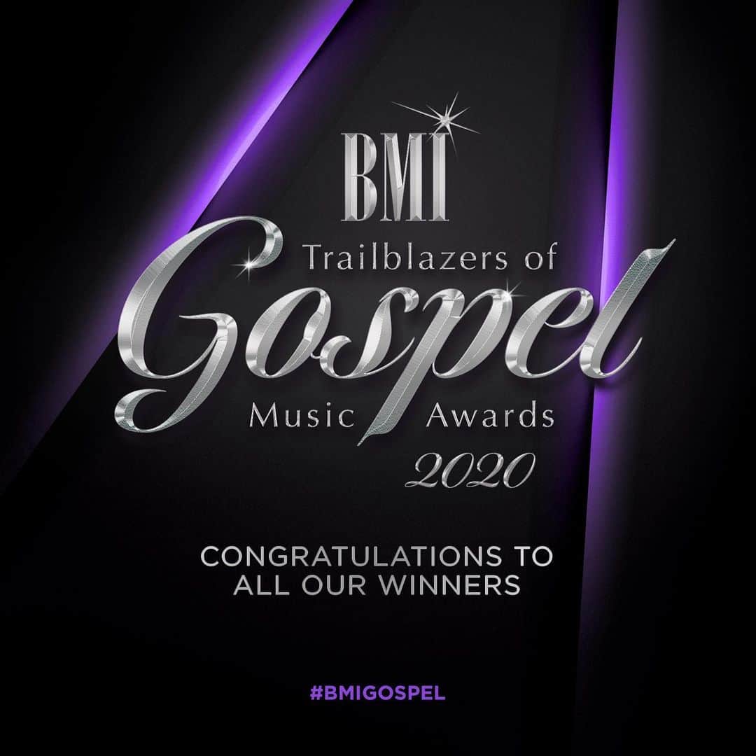 Broadcast Music, Inc.さんのインスタグラム写真 - (Broadcast Music, Inc.Instagram)「Each year, we are thrilled to acknowledge the best and most talented songwriters whose devout and empowering #GospelMusic serves as a beacon of hope to countless listeners around the world. Today, we are proud to honor the exceptional artistry and accomplishments of our Gospel family with this special online ceremony. During such a difficult time, we wanted to end #BlackMusicMonth with Trailblazers and pay tribute to the long tradition of Black music’s power to affect social change and advance justice. Now more than ever, we deeply thank our winners for sharing their musical gifts that uplift, motivate and encourage us all, for their vision of hope and healing as we unite in the movement for justice, equality and change among black people. We are honored to celebrate the past year’s most impactful Gospel songwriters and publishers, as well as the 20 most-performed songs of the past year. Visit our website (link in bio) to see all of our winners, listen to their music, watch some powerful performances and heartfelt personal video messages. Congratulations to all! #BMIGospel」6月29日 23時17分 - bmi
