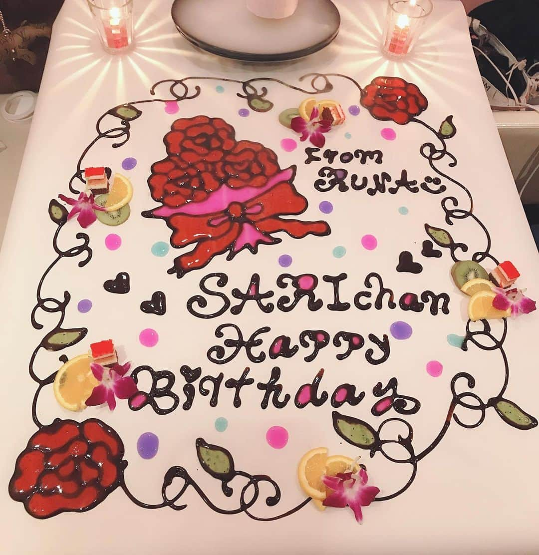 加藤紗里さんのインスタグラム写真 - (加藤紗里Instagram)「るなちんに誕生日祝いしてもらった❤️ ありがとうー！大好き😘毎回話してたらあっという間に時間たつー😭💦 #誕生日#ありがとう」6月30日 0時50分 - katosari