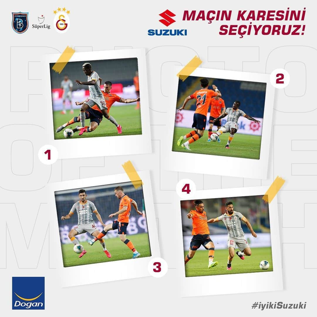 ガラタサライSKさんのインスタグラム写真 - (ガラタサライSKInstagram)「📸 Başakşehir FK maçının karesi sizce hangisi? 🤔  Seçimini yap!👇 #BŞKvGS」6月30日 1時09分 - galatasaray