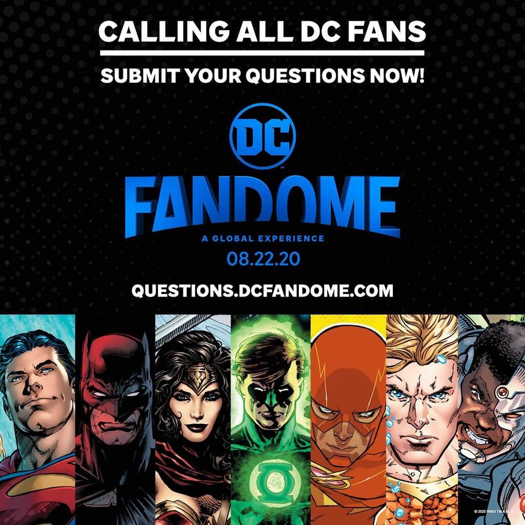 Warner Bros. Picturesさんのインスタグラム写真 - (Warner Bros. PicturesInstagram)「You’ve got questions! We’ve got answers! Submit your questions now about the DC Multiverse, and see if they’re answered during #DCFanDome! Questions.DCFanDome.com」6月30日 1時30分 - wbpictures