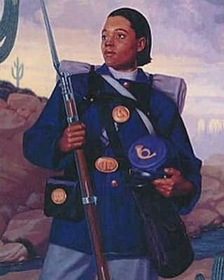イグナシオ・セルキオのインスタグラム：「Cathay Williams (September 1844 – 1893) was an African-American soldier who enlisted in the United States Army under the pseudonym William Cathay. She was the first Black woman to enlist, and the only documented woman to serve in the United States Army posing as a man.」