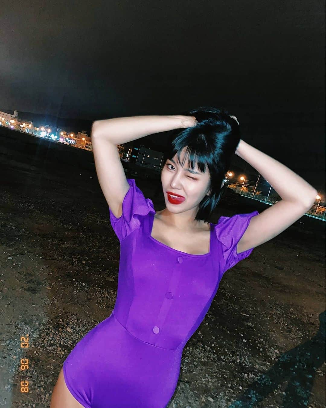 エナ さんのインスタグラム写真 - (エナ Instagram)「PPORAPPIPPAM💜 . . . #pporappippam #Ilikeitlikeit #같이있자 #아직이르자나  #sunmi #dancer」6月30日 13時28分 - eunkyung.shin