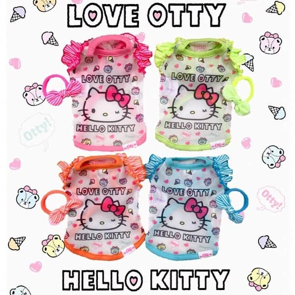 大原かおりさんのインスタグラム写真 - (大原かおりInstagram)「再入荷予約のお知らせ🐶💕 Otty×HELLO KITTYコラボの『アイス柄メッシュタンク』も、Sold Outのサイズが出てきてきてしまっているので、Sold Outのカラー&サイズと残り僅かな物は、再入荷予約をスタートしました💖 (最後の写真は、在庫の現状況です。) ☺︎ 再入荷の予定は、7月中旬から下旬の予定です♡ 入荷していない商品のご注文をあまり取らないのですが、沢山のお問い合わせを頂き、今日までの特別特典もございますので、再入荷後の発送でもOKな方のみご注文を受け付けさせてもらいます😋💌 ☺︎ 11,000円以上のご購入でポーチのプレゼントと、Cuunさん( @cuun_official )のオンラインファッションショー企画にご参加の方の特典は今日までとなっておりますのでお早めにご注文ください。 ※なおCuunさん企画のオンラインファッションショーに参加されたお客様は、ご注文時に必ずインスタのアカウント名を備考欄にご記載くださいませ〜🙋‍♀️🎶 ビタミンカラーのお洋服を着て夏のお出かけ楽しんでください🐶💖💛💙🧡 オーナーさんが使えるゴムリボン付きだよ🎀 ⑅◡̈⑅ #Otty #OttyDog #HELLOKITTY #Sanrio #オッティ × #ハローキティ #キティちゃん #キティちゃんコラボ  #キティコラボ #メッシュタンク #お揃い #ゴムリボン #付いてます #スーパークールクール #クール素材 #防虫加工 #UVカット #抗菌消臭 #メッシュタンク #夏のお出かけ #ビタミンカラー #犬とのお出かけ #モデル犬 #chihuahua #ティアラ ちゃん#poodle #プッチ 君 #ThankYou #🐶 #🎀 #💕 @cocotiabambi」6月30日 4時53分 - oharagaori_otty