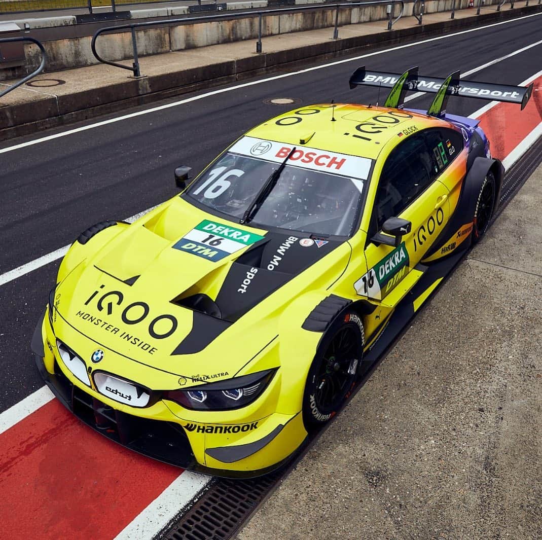 のインスタグラム：「Still need to wait to jump back in this beauty  @dtm_pics @bmwmotorsport」