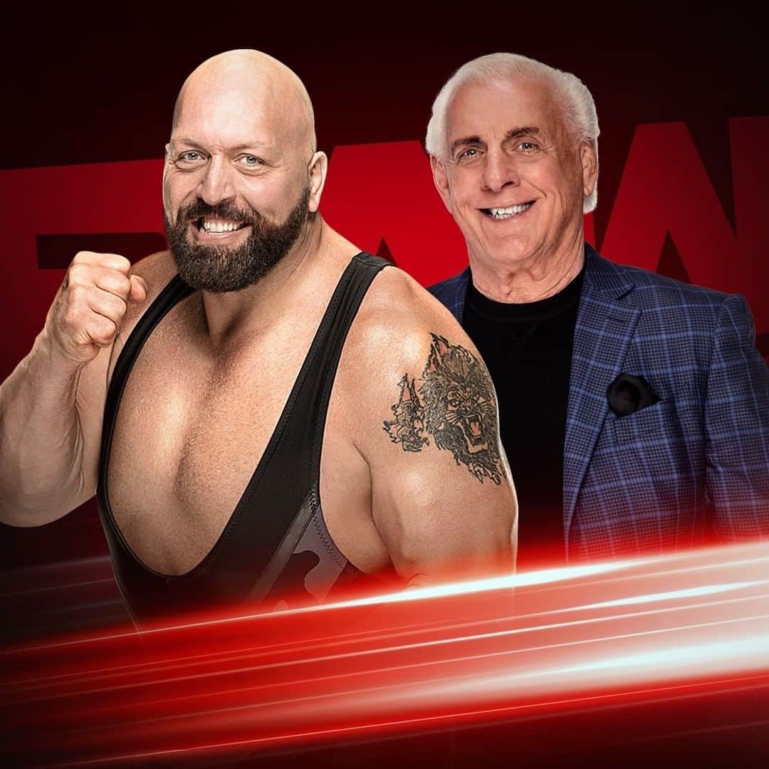 WWEさんのインスタグラム写真 - (WWEInstagram)「Also on #WWERaw TONIGHT: @wwethebigshow and @ricflairnatureboy are set to appear! PLUS: @apollowwe battles @the305mvp in a non-title match, The #VikingRaiders square up with @andradealmas & @_garzajr, and can @ronkillings1 recover his "baby" against @realtozawa in a 24/7 Title Match?  #MustBeMonday」6月30日 7時00分 - wwe