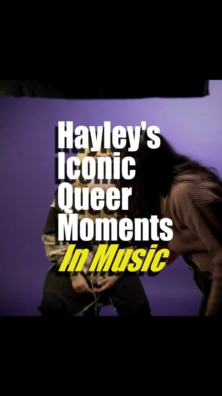 ヘイリー・キヨコのインスタグラム：「What are some of your favorite queer anthems?🌈 🎬: @gaptoofentertainment」