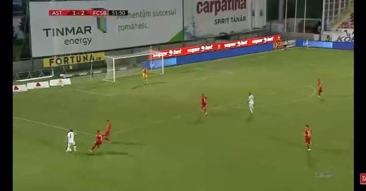 瀬戸貴幸のインスタグラム：「🥜⚽️﻿ ﻿ #goal﻿ #ゴール #romania #liga1betano」