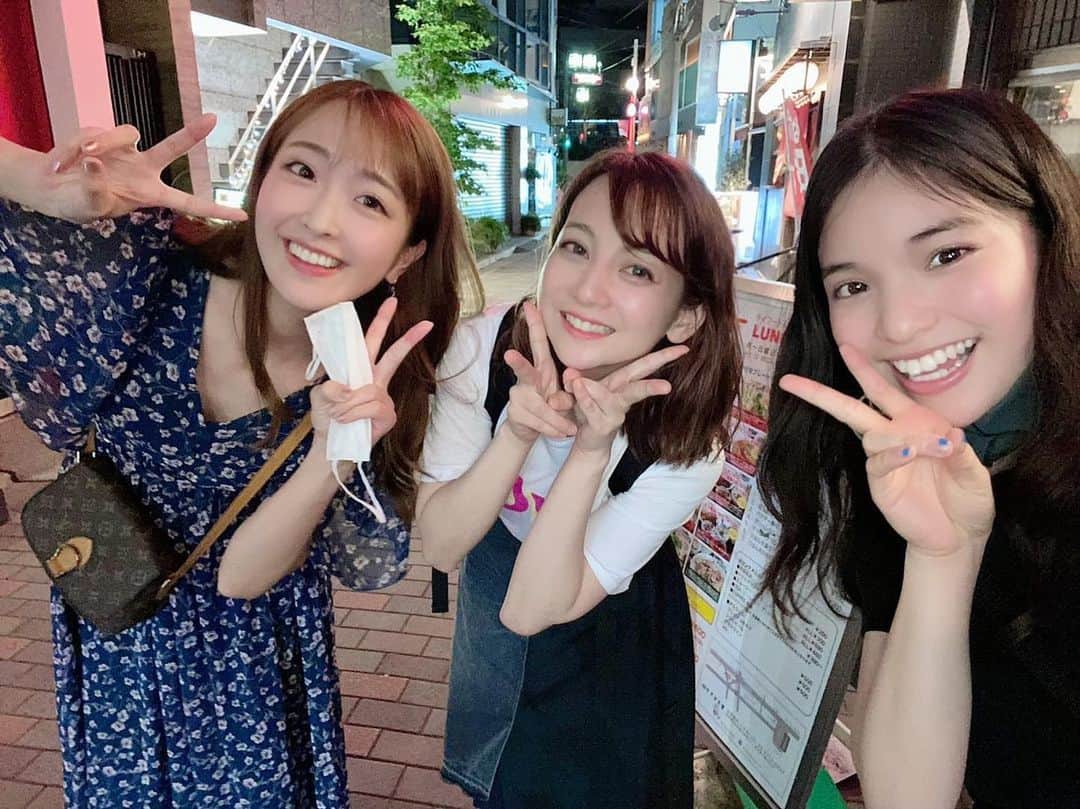 仮谷せいらのインスタグラム：「#はるかりまあこ  タイ料理食べました🥴」