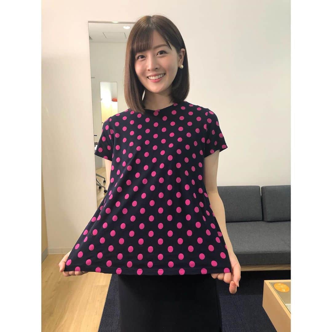 中村秀香のインスタグラム：「今朝は #すまたん お天気担当でした。ありがとうございました🙇‍♀️  .  明日もすまたんスタジオ（エンタメ担当）です🌟よろしくお願いします(^^)」
