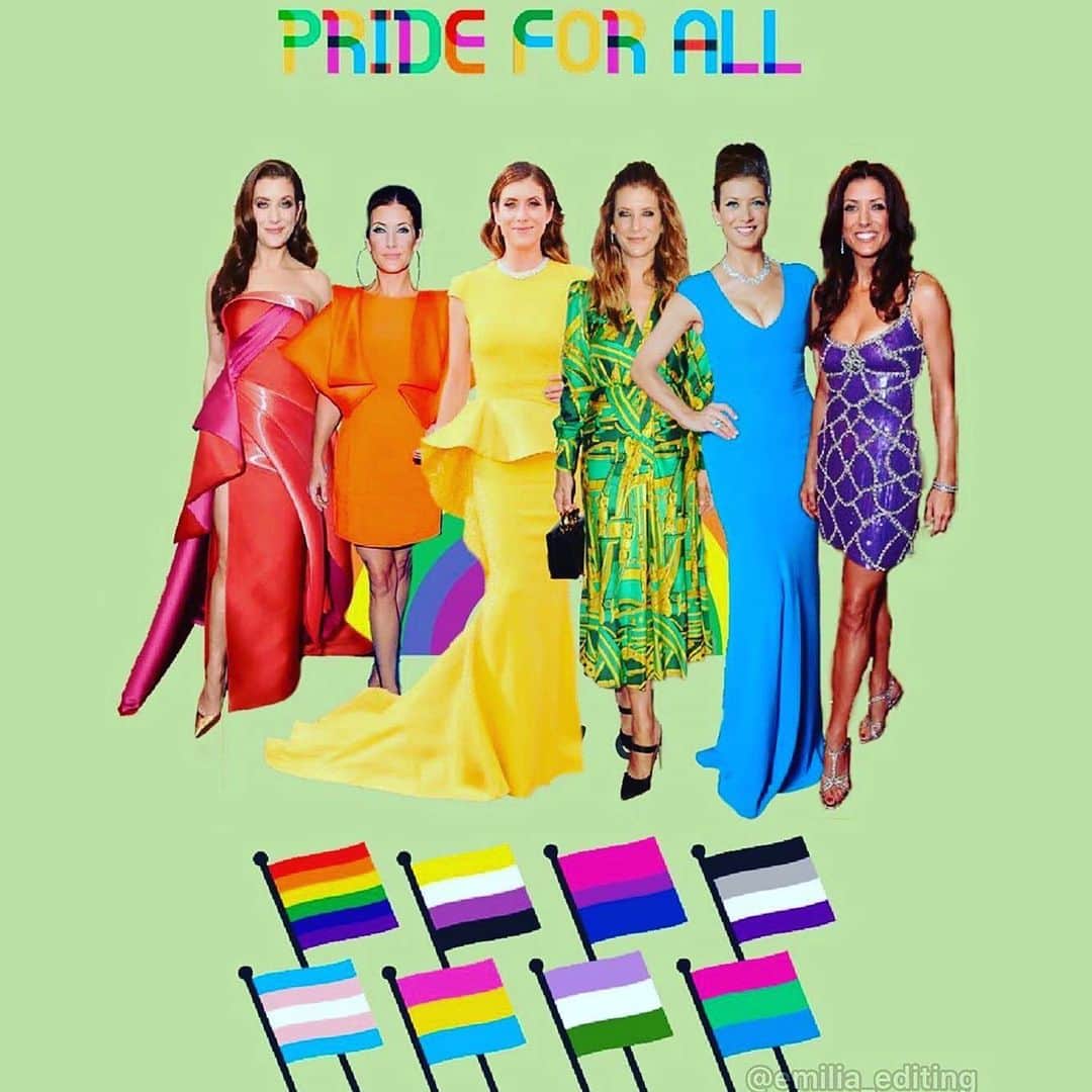 ケイト・ウォルシュさんのインスタグラム写真 - (ケイト・ウォルシュInstagram)「In love with all your amazing #pride edits 😍🏳️‍🌈 I hope u are celebrating love and diversity this month and every month 💃 Happy Pride Babes 💋🎉」6月30日 10時53分 - katewalsh