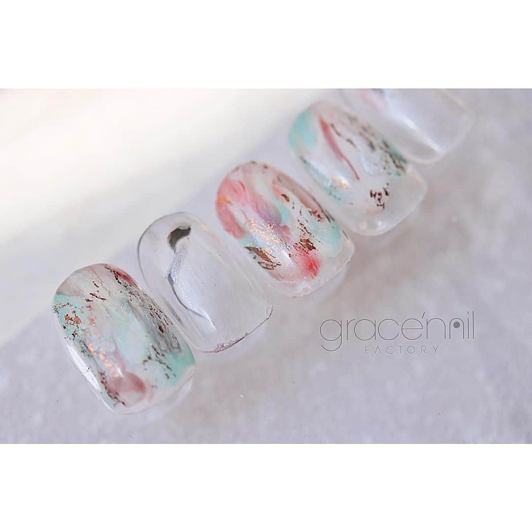 Gracenailfactoryさんのインスタグラム写真 Gracenailfactoryinstagram クリアベースart Design By Gracenailfactory Chiho グレースネイルファクトリー 大阪堀江 堀江ネイル ショートネイル カジュアルネイル ファッジネイル ニュアンスネイル ちゅる