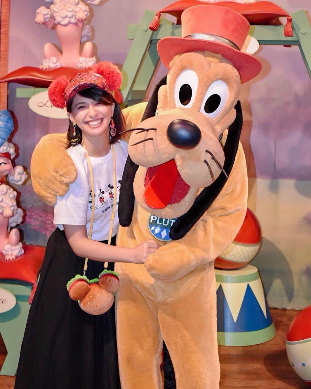 矢部あやのインスタグラム：「201905 WDW 1day めちゃくちゃ笑ってるｗｗｗ 楽しかったんだろうなぁ〜 ・」
