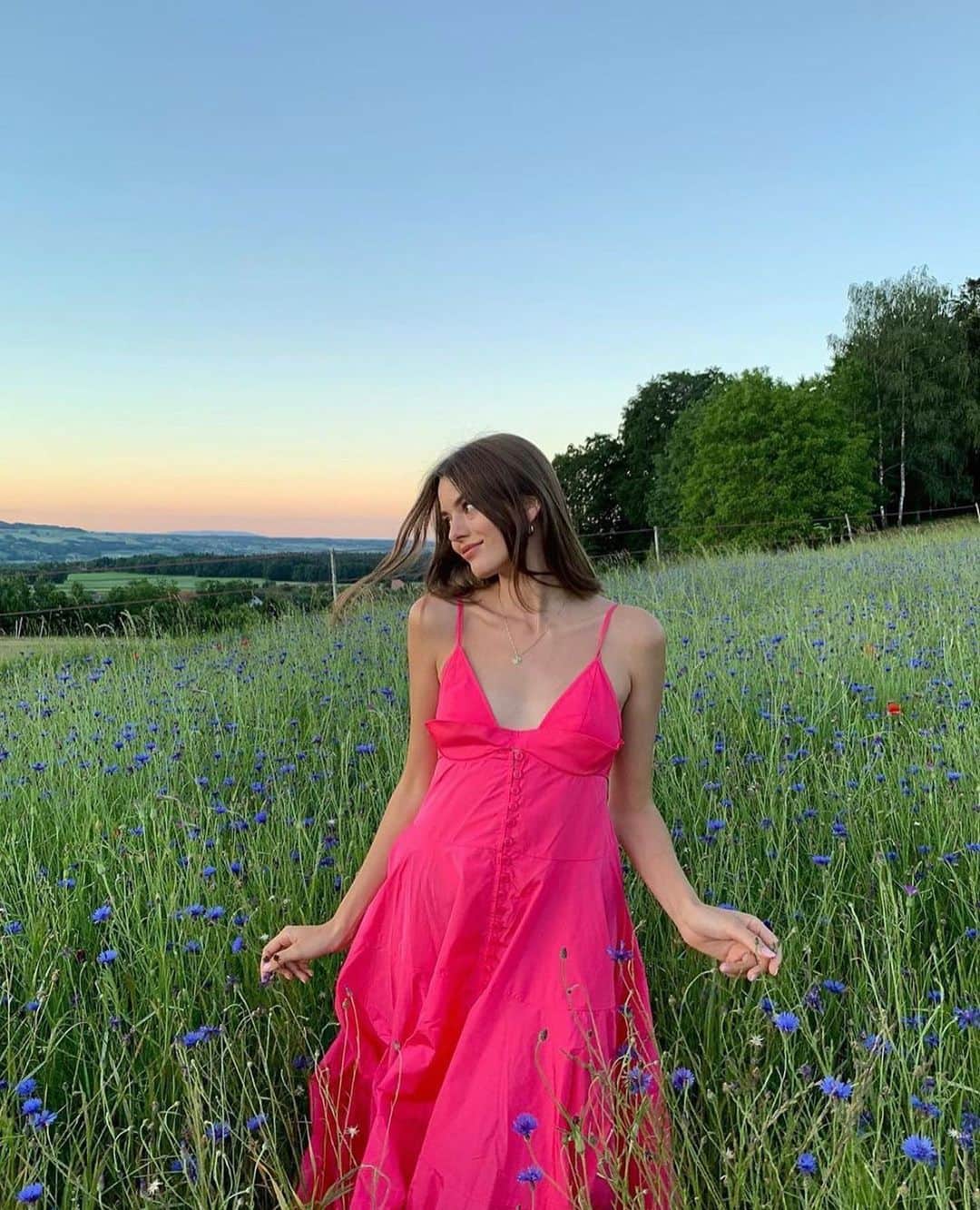 I.T IS INSPIRATIONさんのインスタグラム写真 - (I.T IS INSPIRATIONInstagram)「Hybrid of style and comfort. - The @jacquemus fuchsia maxi dress will add glow-y joy to summer wherever and whenever ! - #ITHK #ITisInspiration #jacquemus #maxidress #fuchsia #summerdress」6月30日 11時47分 - ithk