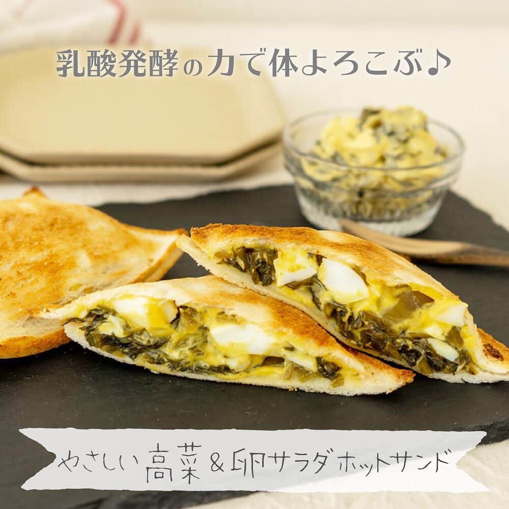 のインスタグラム：「『毎日の食卓をフォローできるような一品をお届け』﻿ ↓﻿ ↓﻿ ↓﻿ 程よい酸味、旨み、歯ごたえが沁みる懐かしい味𓆸﻿ ﻿ 宮崎県産【九州のやさしい高菜漬け】﻿ ︎⚫︎化学調味料や保存料を使わず、昔からの［手作りの味］﻿ ﻿ ⚫︎太めの7㎜幅にカットしているので旨味と食感がバツグンです𓀠﻿ ﻿ ⚫︎自然でやさしい味付けの高菜漬けなので、そのままでも美味しい上に体にも嬉しい逸品です♪﻿ ﻿ ﻿ アレンジ料理にも使いやすく、ホットサンドの具材などにもお使いいただけます𓎩﻿ ﻿ - - - - - - - - -﻿ ﻿ ▶️会員登録いただくと《全商品10%OFFで購入頂けます！》﻿ もちろん登録は無料です。﻿ ﻿ 3,980円以上購入で送料無料。その上、オススメ商品を1つプレゼント🎁﻿ ﻿ ﻿ ▶️プロフィールのリンクからショップをご覧いただけます♪ ☞ ☞ ☞@sunao831 ﻿ ⁎﻿ ⁎﻿ ⁎﻿ ﻿ ⁺ ⁺ ⁺ ⁺ ⁺ ⁺ ⁺ ⁺ ⁺ ⁺ ⁺ ⁺ ⁺ ⁺ ⁺ ⁺ ⁺ ⁺ ⁺ ⁺ ⁺ ⁺ ⁺ ⁺ ⁺ ⁺ ⁺ ⁺ ⁺ ⁺ ⁺ ﻿ #sunao831 #九州 #宮崎 #国産 #無添加 #時短レシピ  #時短 #時短ごはん #時短セット #すなお食堂 #健康 #ご飯のおとも #おうちごはん #簡単ごはん #簡単アレンジ #アレンジ料理 #つくりおきレシピ #高菜漬け #高菜 #ホットサンド #乳酸発酵 #ダイエット #漬物 #九州産 #やみつき #食物繊維 #栄養満点 #アレンジ料理 #お取り寄せグルメ #お取り寄せグルメサイト」
