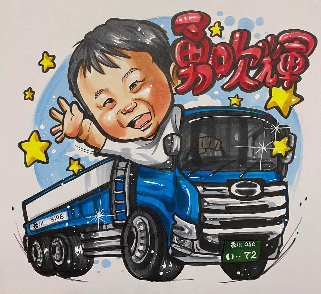 似顔絵★𝗚𝗢𝗥𝗜𝗞𝗜𝗡𝗚のインスタグラム