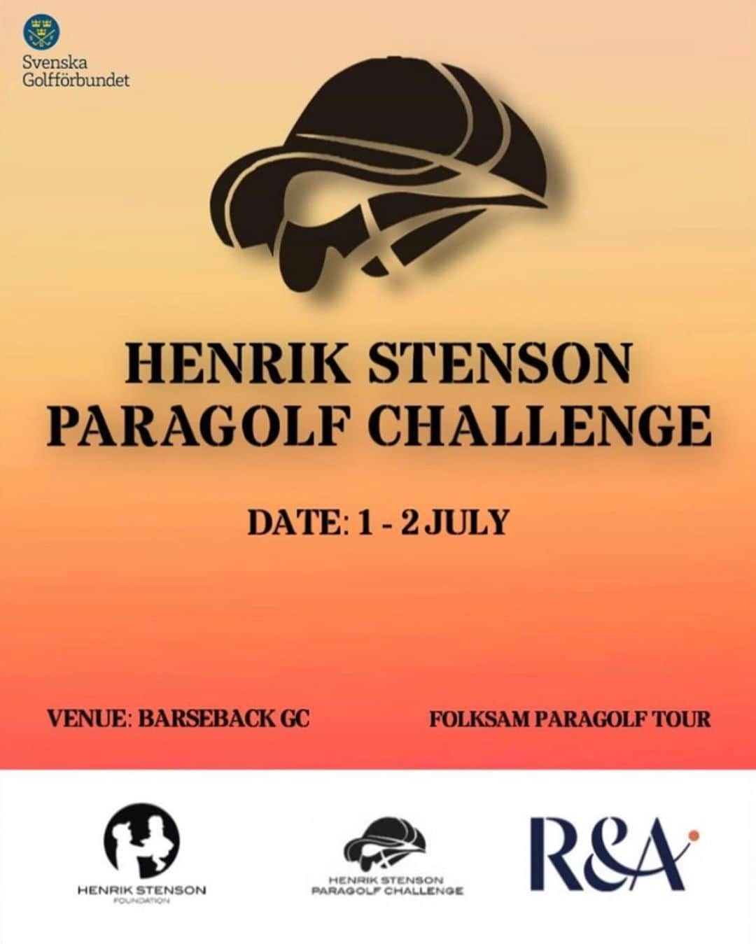 ヘンリク・ステンソンさんのインスタグラム写真 - (ヘンリク・ステンソンInstagram)「Good luck to all of you playing the inaugural Henrik Stenson Paragolf Challenge 1-2 July at @barsebackgolfcountryclub #growgolf #henrikstensonfoundation #randa #svenskagolfförbundet」6月30日 23時09分 - henrikstenson