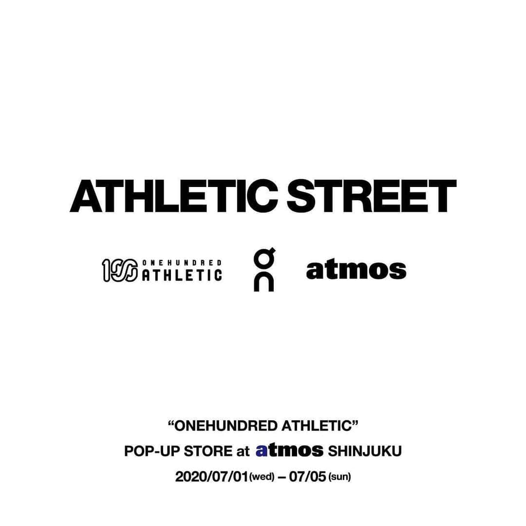 宇野薫さんのインスタグラム写真 - (宇野薫Instagram)「ONEHUNDRED ATHLETIC﻿ POP-UP STORE﻿ at atmos SHINJUKU﻿ ﻿ atmos SHINJUKUにて初の100Aポップアップストアを開催します。 ﻿100Aの新作をはじめ、イベントを記念したatmos×On×100A スペシャルコラボTシャツも販売します。﻿ 是非この期間に"atmos SHINJUKU"にお越し下さい。　 お待ちしています。﻿ ﻿ 期間：2020年7月1日（水）〜5日（日）﻿ 場所：atmos SHINJUKU﻿ 住所：〒160-0022 東京都新宿区新宿4-1-1-1F﻿ ﻿ @atmos_tokyo﻿ @on.japan  @caoluno  @onehundred_athletic ﻿ #atmos #onehundred_athletic  #atmosshinjuku #tokyo #shinjuku  #アトモス #東京 #新宿 #sneakers #sneakershop #sneakerstore #footwear」6月30日 22時38分 - caoluno