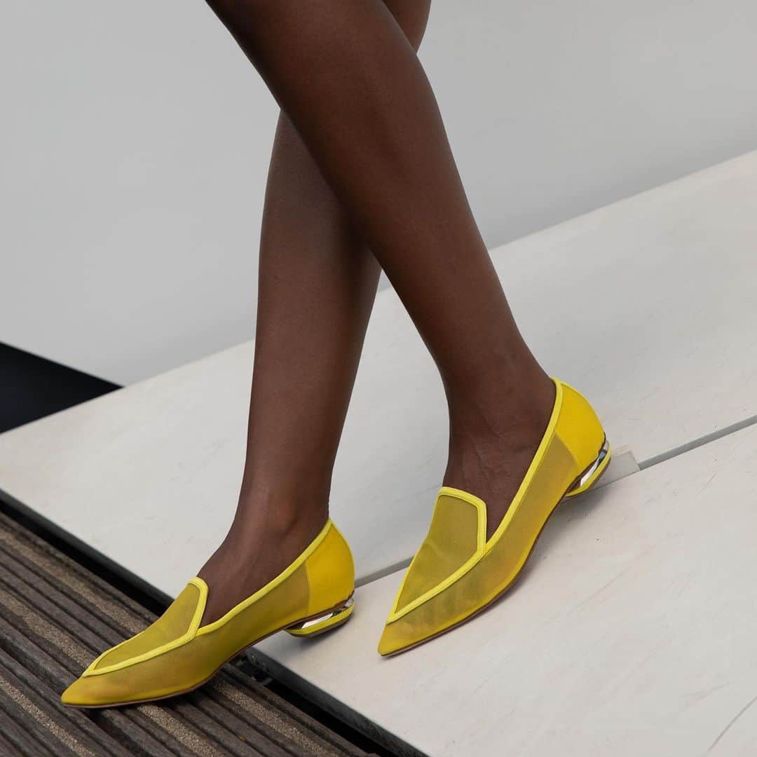 のインスタグラム：「SUMMER HUES; Elevate the everyday with our new Beya Loafers in juicy lemon yellow💛 Head to the link in bio to explore the capsule collection. #Nicholaskirkwood #MyKirkwoods」