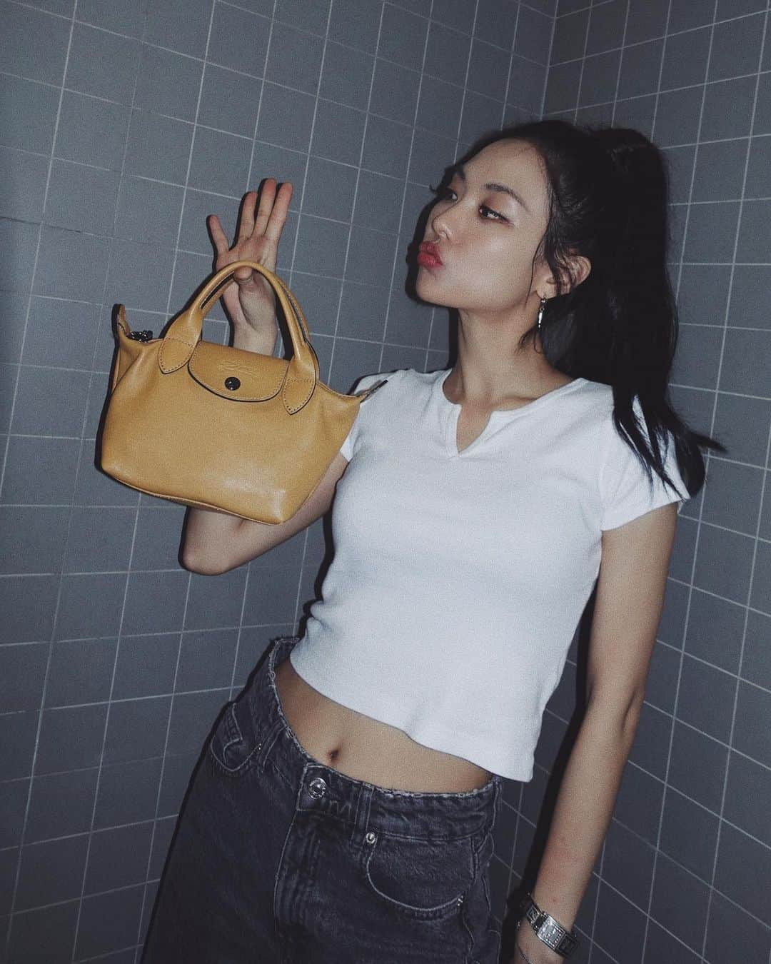 フェイ さんのインスタグラム写真 - (フェイ Instagram)「💛💛 #longchamp」6月30日 14時30分 - ff0427