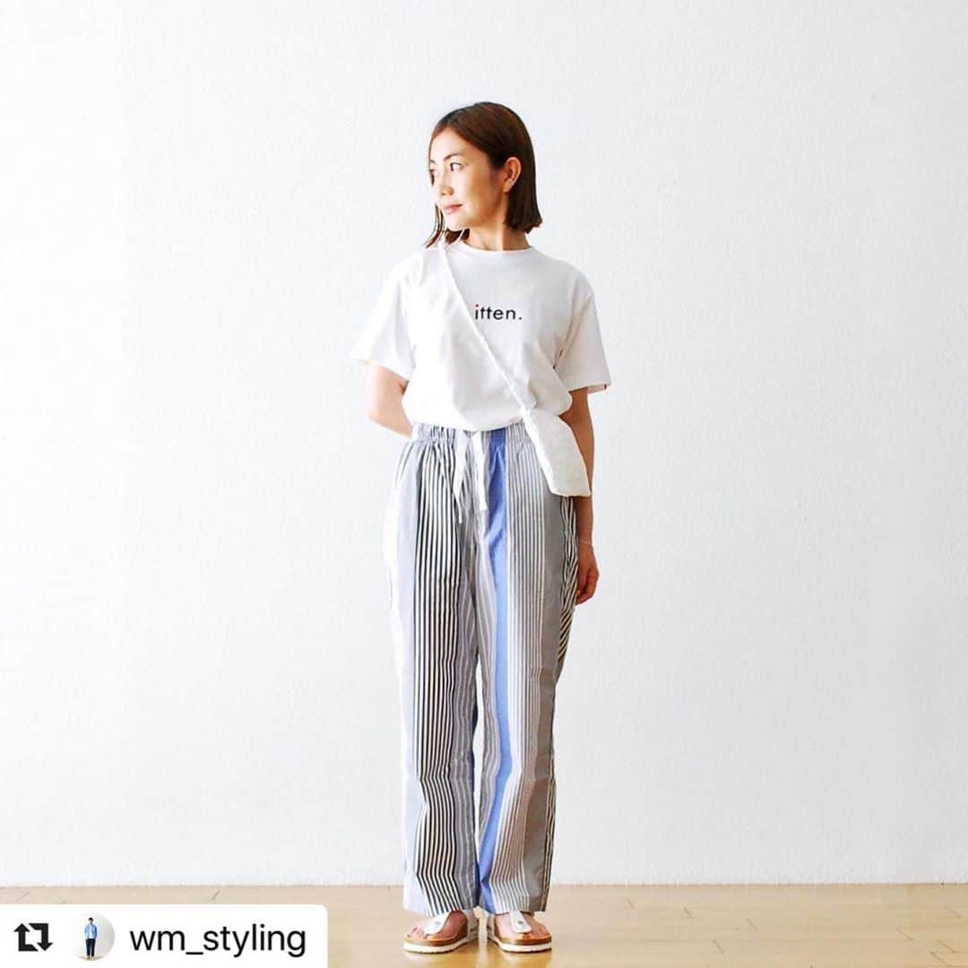 wonder_mountain_irieさんのインスタグラム写真 - (wonder_mountain_irieInstagram)「#Repost @wm_styling with @make_repost ・・・ ［#20SS_WM_styling.］ _ styling.(height 161cm) tee → #itten. ￥6,380- ear cuff → #CAREERING×#WACKOMARIA ￥18,700- bag → #TOUJOURS ￥16,500- bracelet → #GAIJINMADE ￥4,180- pants → #itten. ￥19,800- sandal → #BIRKENSTOCK ￥10,450- _ 〈online store / @digital_mountain〉 → http://www.digital-mountain.net _ 【オンラインストア#DigitalMountain へのご注文】 *24時間受付 *15時までのご注文で即日発送 *期間限定、送料無料 tel：084-973-8204 _ We can send your order overseas. Accepted payment method is by PayPal or credit card only. (AMEX is not accepted) Ordering procedure details can be found here. >>http://www.digital-mountain.net/html/page56.html _ 本店：@Wonder_Mountain_irie 系列店：@hacbywondermountain (#japan #hiroshima #日本 #広島 #福山) _」6月30日 15時10分 - wonder_mountain_
