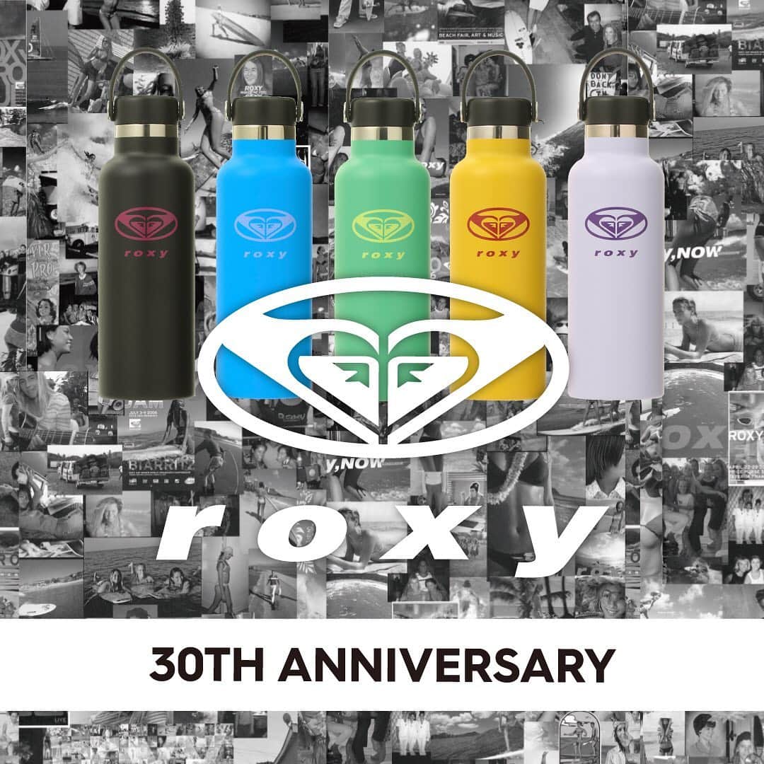 ROXY JAPANさんのインスタグラム写真 - (ROXY JAPANInstagram)「皆様からの強いご要望にお応えして、ROXY TOKYOへご来店が難しいお客様のために、Hydro Flask コラボボトルのオンラインストアでの再販が決定しました！  7月1日（水）AM10:00より販売開始いたします。   今回の30th記念デザインボトルは、今回の販売で無くなり次第終了となります。」6月30日 15時22分 - roxyjapan