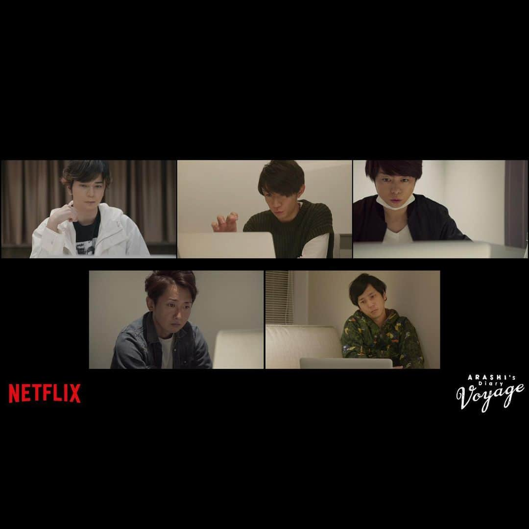 嵐（ARASHI）さんのインスタグラム写真 - (嵐（ARASHI）Instagram)「NETFLIXオリジナルドキュメンタリーシリーズ「ARASHI's Diary -Voyage- 」#9 #10 が世界で配信開始！ Episodes 9 and 10 of  "ARASHI's Diary -Voyage-" are out now!   Enjoy the next chapters in the diary of ARASHI! Only on @netflix @netflixjp #Netflix #嵐 #ARASHI」6月30日 16時02分 - arashi_5_official