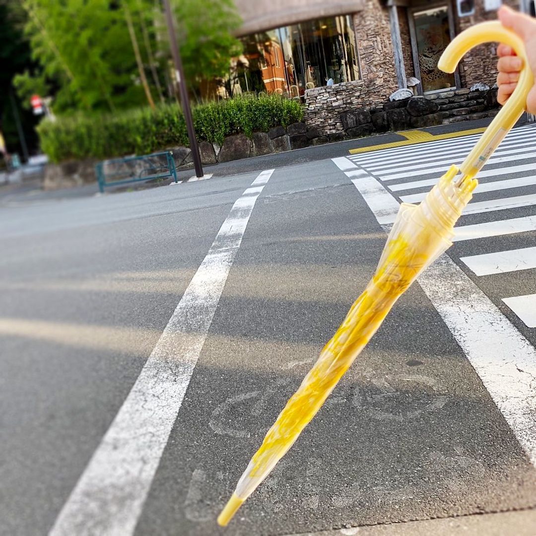 大宮エリーさんのインスタグラム写真 - (大宮エリーInstagram)「NEW! 梅雨を楽しくキャンペーン  【梅雨を明るくする黄色い 　世界にあなただけの傘】  ３０本限定。 印刷ではなく、１点１点 黄色のオリジナルの花を描いてサインをします。 この傘をさせば黄色のお花の中で移動できますよ。 作成の動画も撮影しメールでお渡しします😚 あなただけに届ける動画つき🧚‍♂️ お申し込みはSHOPから。 プロフィールから飛べます🤟  #梅雨 #傘 #アート #遊び #雨 #作品 #1点もの #使えるアート」6月30日 16時08分 - ellie_omiya