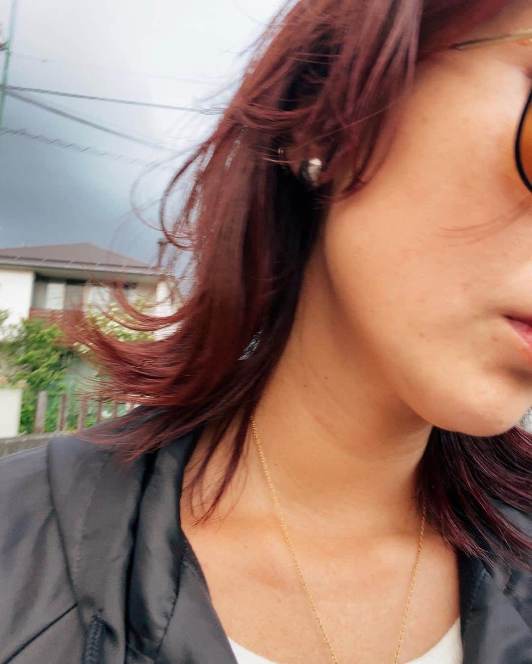 堀舞紀さんのインスタグラム写真 - (堀舞紀Instagram)「🍥🍥🍥 . . . . #大人PINK . . . @mado_tsujido  . . . 外で見ると👀 違った顔がみえるんだ。」6月30日 16時24分 - mainohori