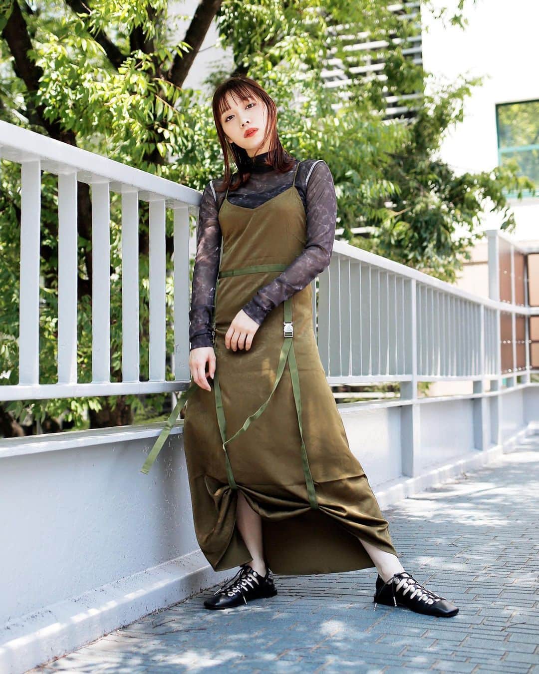 Droptokyoさんのインスタグラム写真 - (DroptokyoInstagram)「TOKYO STREET STYLE Name: @iamyukaf  Occupation: #Youtuber Top: #Juemi One Piece: #Juemi Shoes: #TOGA #streetstyle#droptokyo#tokyo#japan#streetscene#streetfashion#streetwear#streetculture#fashion#ストリートファッション#fashion#コーディネート#tokyofashion#japanfashion Photography: @abeasamidesu」6月30日 18時12分 - drop_tokyo