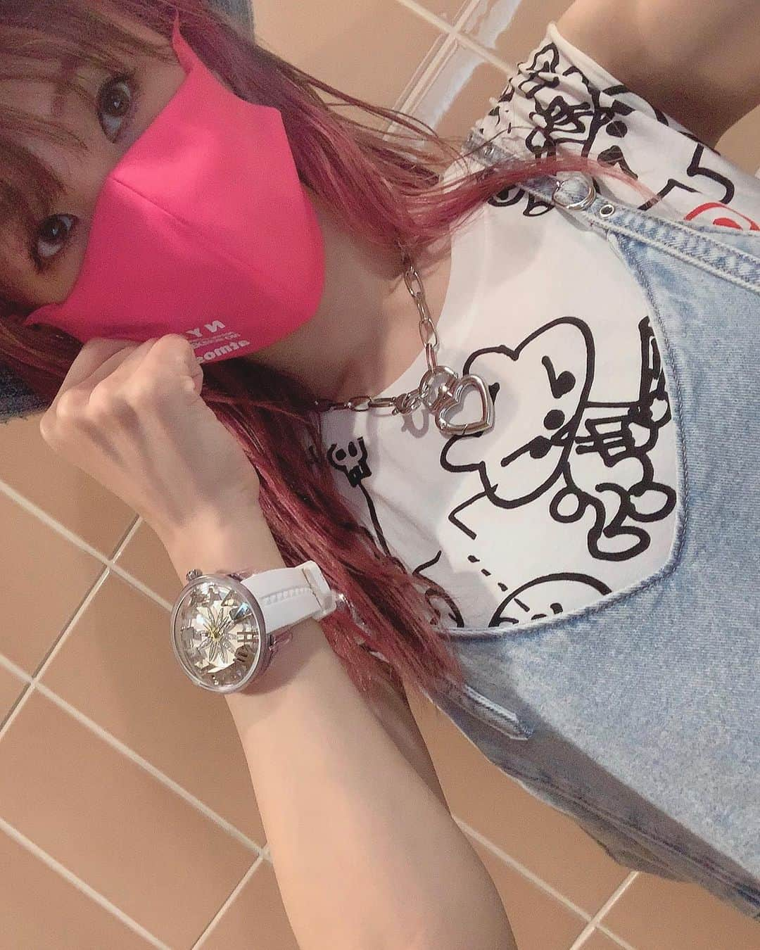 LiSAさんのインスタグラム写真 - (LiSAInstagram)「あざやかますくま🧸」6月30日 18時43分 - xlisa_olivex