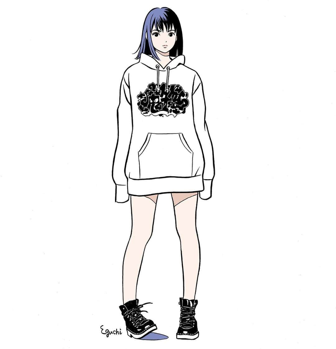 江口寿史さんのインスタグラム写真 - (江口寿史Instagram)「『夏の魔物2020』のビジュアルイラストを担当しました。」6月30日 20時16分 - egutihisasi