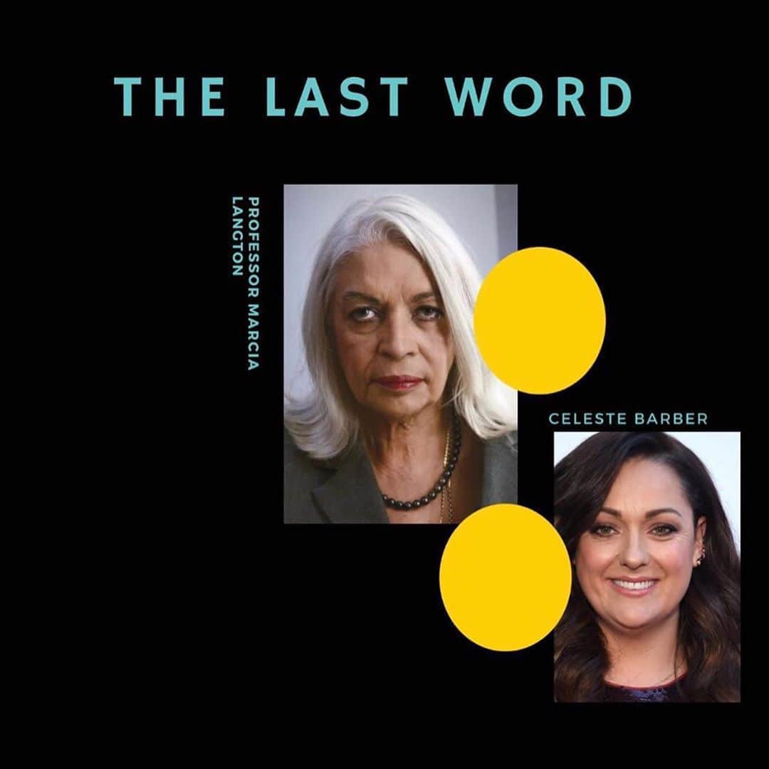 セレステ・バーバーのインスタグラム：「I’m stoked to share my insta mic with @marcialangton Professor Marcia Langton AO, descendant of the Yiman & Bidjara nations talks about the real solid change that needs to happen and explains that what we have been seeing lately in the media is nothing new.  It has been a long struggle. Its now time for her to have, in her words, The Last Word.  @sharethemicnowaustralia   https://indigenousknowledge.research.unimelb.edu.au/  https://www.abc.net.au/4corners/judgement-day/4003760」