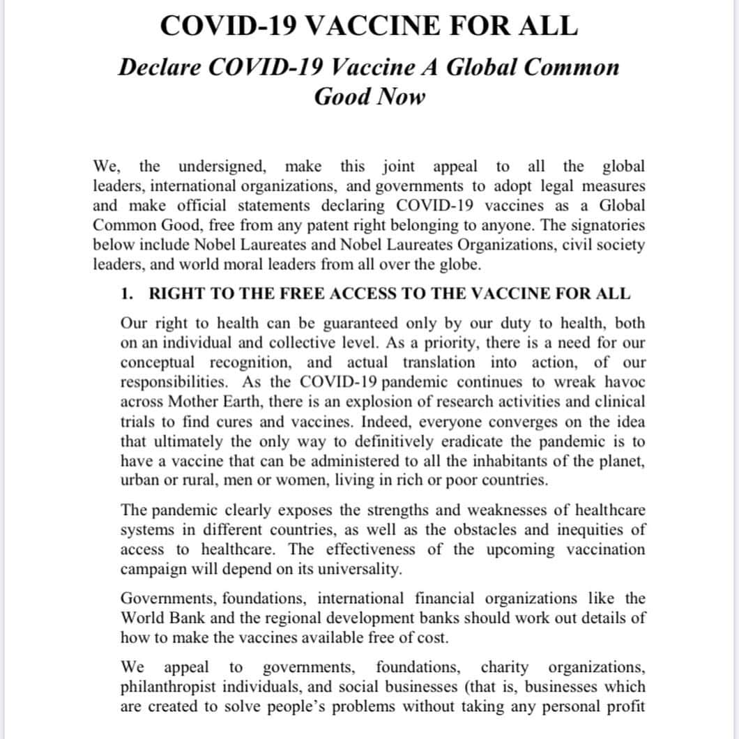 シャロン・ストーンさんのインスタグラム写真 - (シャロン・ストーンInstagram)「The time is now. Coronavirus disease (COVID-19) has indiscriminately attacked us, impairing all walks of life. A rising universal need, the time is now that we recognized the COVID-19 vaccine as a #globalcommongood. Plead here: www.vaccinecommongood.org  #timeisnow」7月1日 8時34分 - sharonstone
