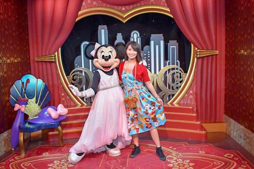 矢部あやのインスタグラム：「201905 WDW 2day おきゃわなミニーちゃん♡ ・ #waltdisneyworld #WDW #WDW2019 #disneyshollywoodstudios #DHS #DHS2019 #charactergreeting」