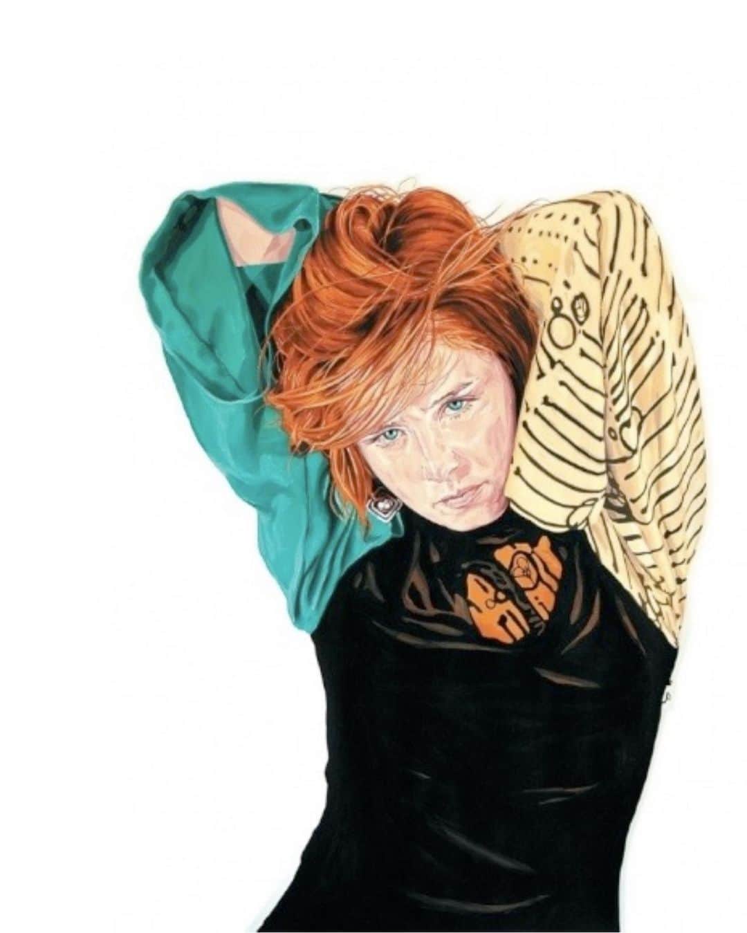 のインスタグラム：「#RoisinMurphy #RubyBlue」