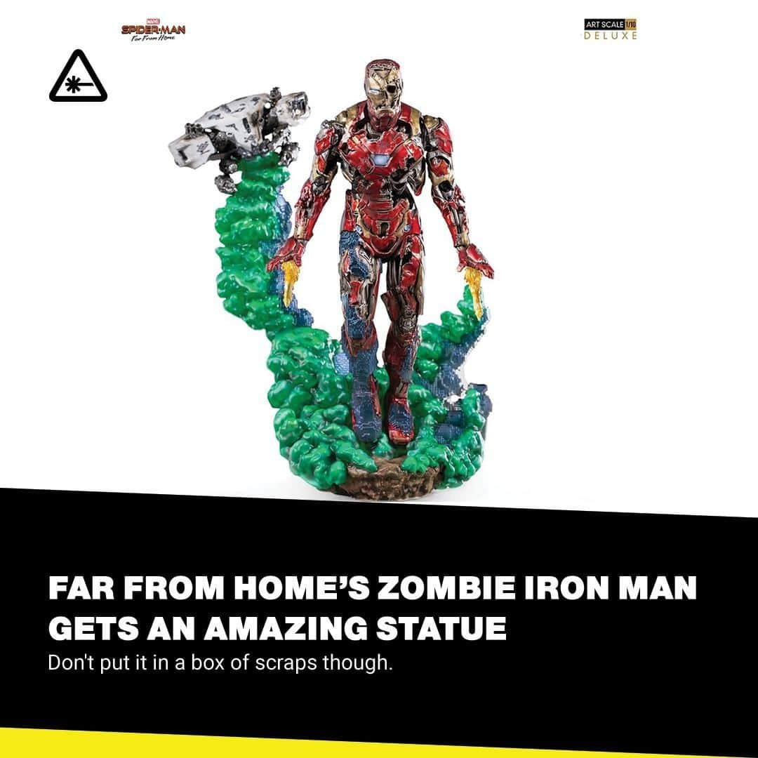 クリス・ハードウィックさんのインスタグラム写真 - (クリス・ハードウィックInstagram)「Zombie Iron Man can now haunt your home.⁠ link in bio」7月1日 8時01分 - nerdist