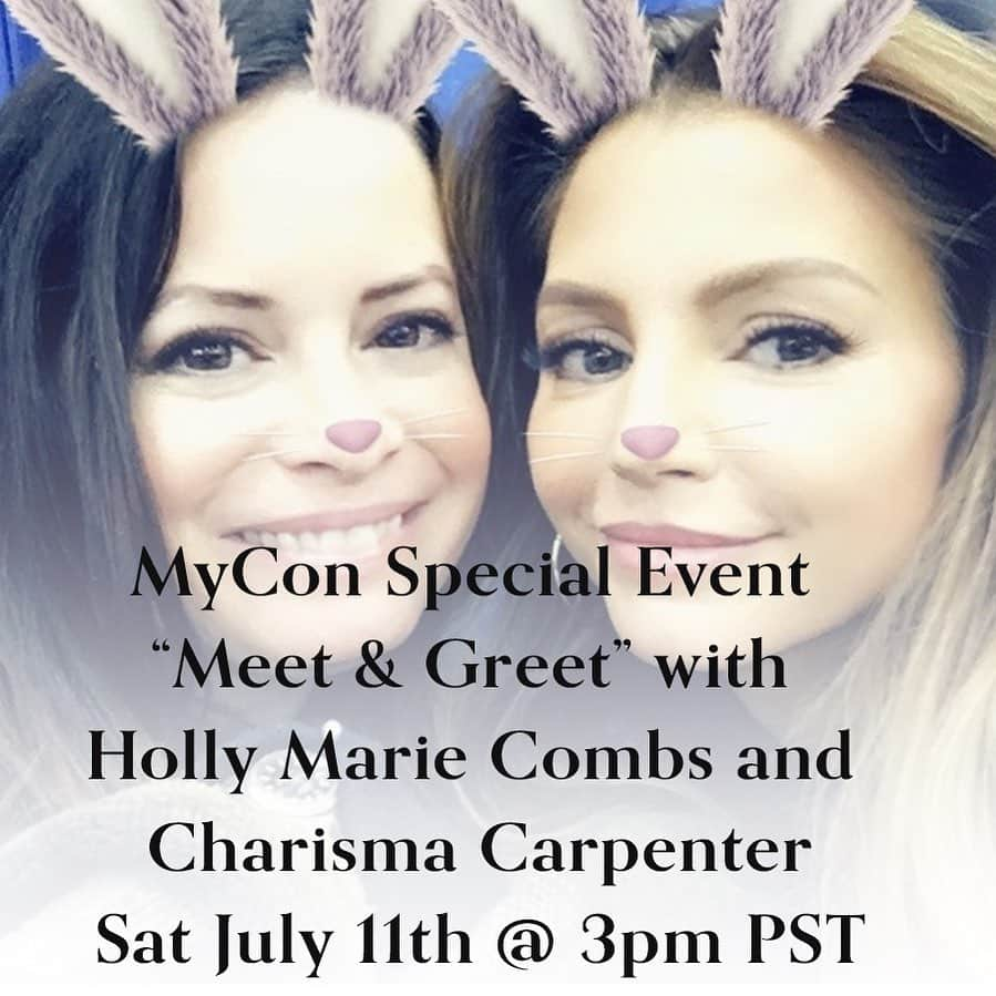 カリスマ・カーペンターさんのインスタグラム写真 - (カリスマ・カーペンターInstagram)「Exclusive event July 11th  Meet and greet with me and my babe, @thehmc  👯‍♂️💃🏻🍸💯 Www.MyCon.live  To buy tickets!  ( link also I bio )」7月1日 8時15分 - charismacarpenter