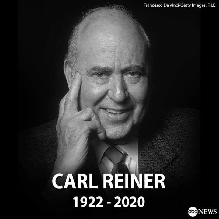 ABC Newsさんのインスタグラム写真 - (ABC NewsInstagram)「BREAKING: Carl Reiner, Hollywood legend and creator of “The Dick Van Dyke Show," has passed away at the age of 98, his assistant confirms to ABC News. #carlreiner #hollywood #legend #actor #comedian」6月30日 23時30分 - abcnews