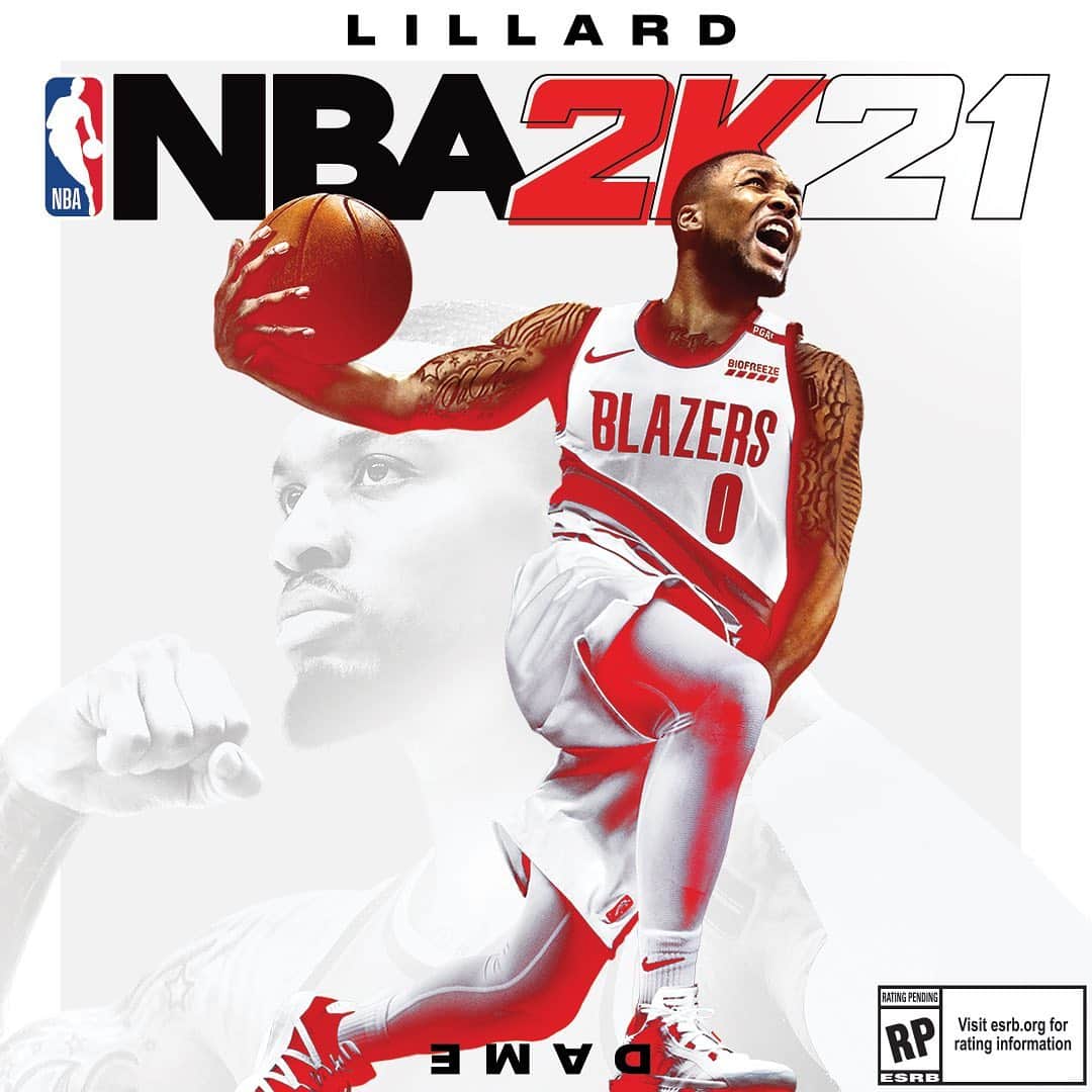 デイミアン・リラードのインスタグラム：「You Know What Time It Is! This is a dream come true. I’ve been playing @nba2k since the Dreamcast days lol. Hyped to be the #NBA2K21 Current Gen Cover Athlete! Let me know what system y’all are getting this for. #YKWTII #DameTime ⌚️ 🎮」